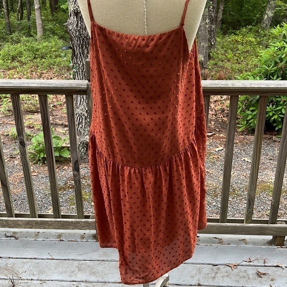 Loft oversized baby doll dress with spaghetti straps Size M NWT - Picture 7 of 10